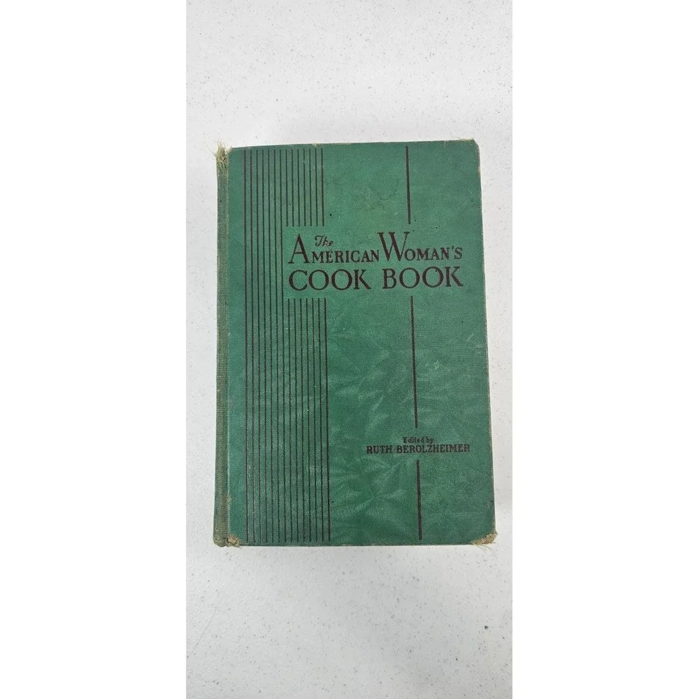 1942 The American Woman's CookBook Ruth Berolzheimer Vintage Thumb‎ Indexed WWII